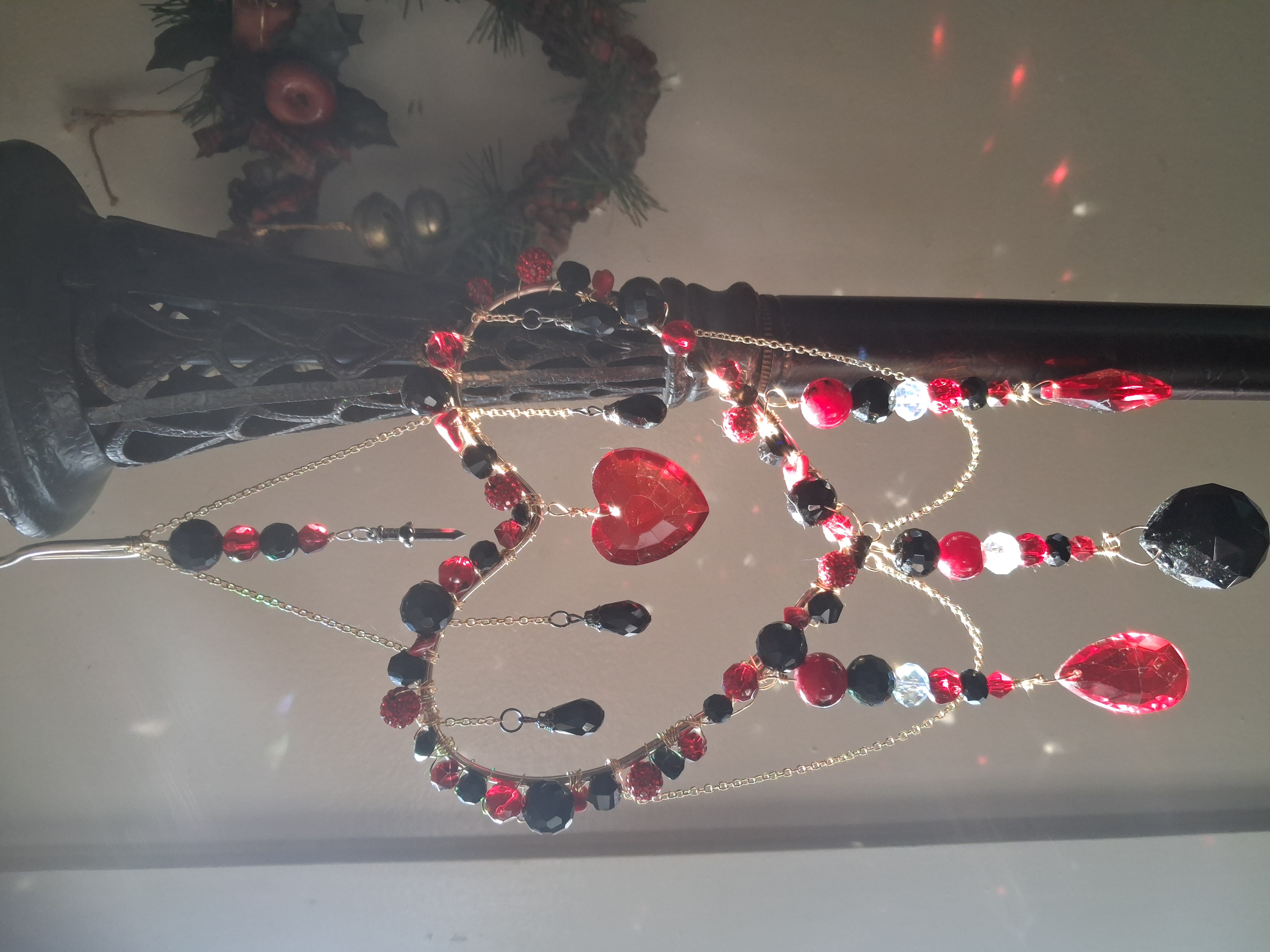 "Bleeding Heart" Suncatcher